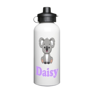 Personalised Children's 600ml Sport Water Drinks Bottle - Any Kids Name - Koala Design