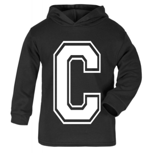 Any Initial (Large) Childrens T-Shirt Hoodie