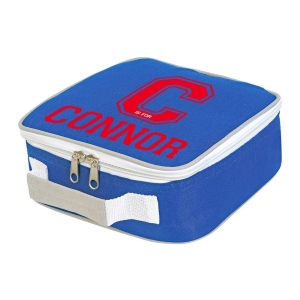 Personalised Letter is for Any Name Printed Kids Children's School Lunch Box Cooler Bag