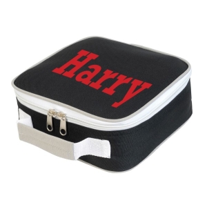 Personalised Any Name Printed Kids Children's School Lunch Box Cooler Bag