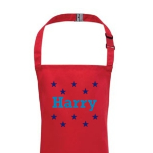 Any Name Stars Child's Apron