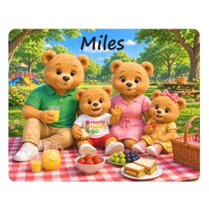 Personalised Children's Cardboard 30 Piece Jigsaw Puzzle - Any Kids Name - Mermaids Scene Design