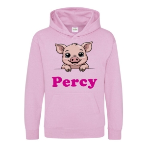 Pig Any Name Childrens Hoodie