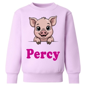 Pig Any Name Childrens Sweatshirt / Jumper