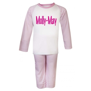 Any Name / Text Childrens Pyjamas