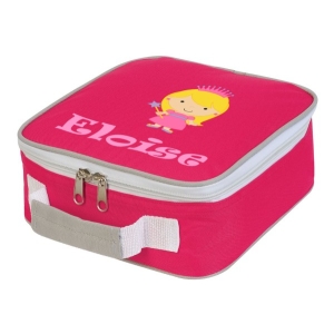 Personalised Princess Any Name Printed Kids Children's School Lunch Box Cooler Bag
