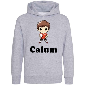 Rugby Player Boy Any Name Childrens Hoodie