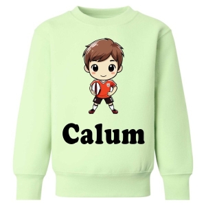 Rugby Player Boy Any Name Childrens Sweatshirt / Jumper
