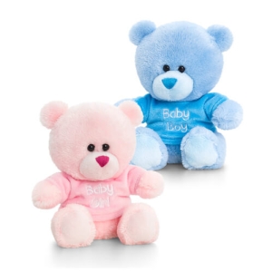 Baby Boy Girl Pipp The Teddy Bear Plush Soft Toy by Keel Toys (14cm)