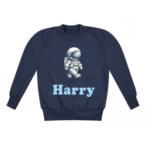 Astronaut Any Name Childrens Sweatshirt / Jumper
