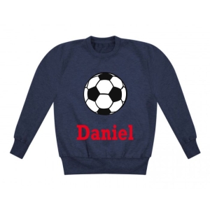 Football Any Name Childrens Sweatshirt / Jumper