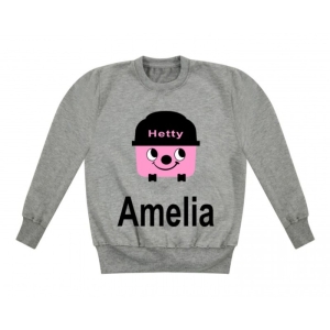 Hetty Hoover Any Name Childrens Sweatshirt / Jumper