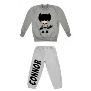 Bat Boy Superhero Any Name Childrens Tracksuit