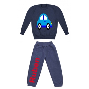 Car Any Name Childrens Tracksuit