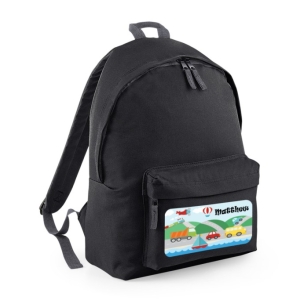 Personalised Transport Vehicles Any Name Printed Kids Children's School Nursery Backpack Rucksack Bag
