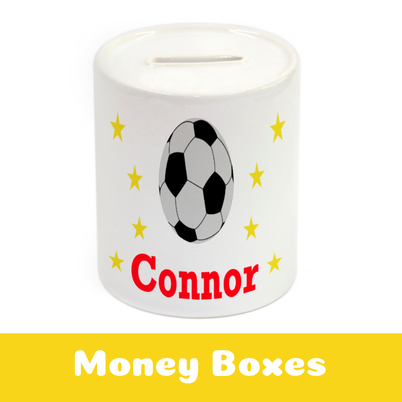 Personalised Money Boxes for Kids Personalised Money Boxes for Kids