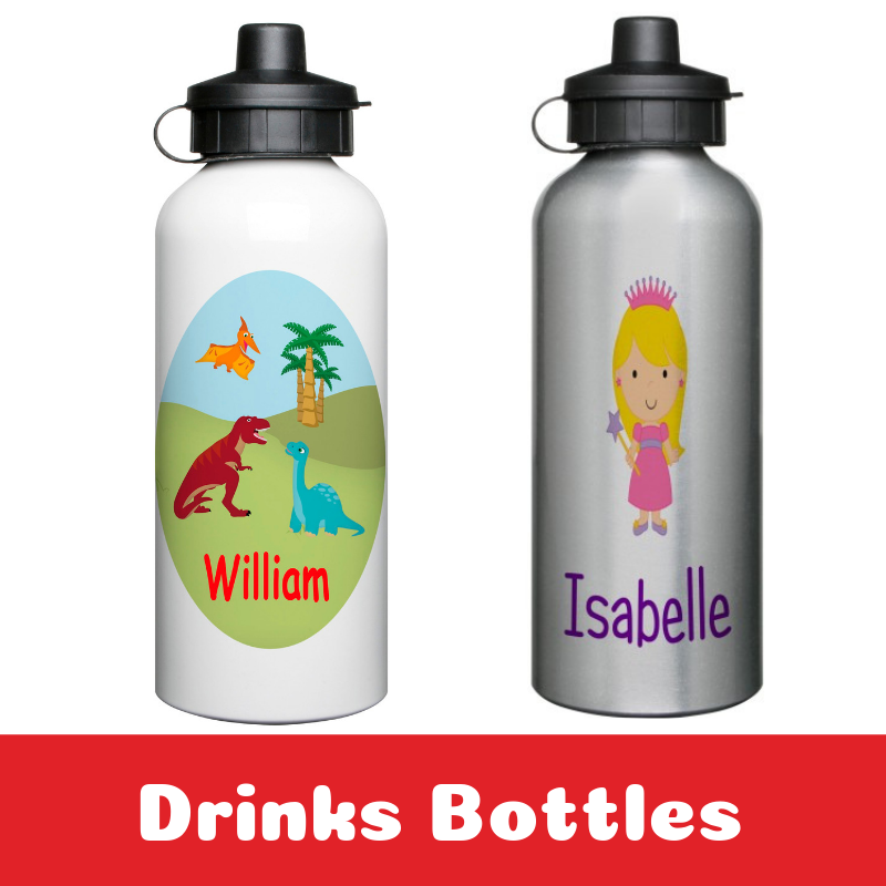 Personalised Drinks Bottles for Kids Back To School