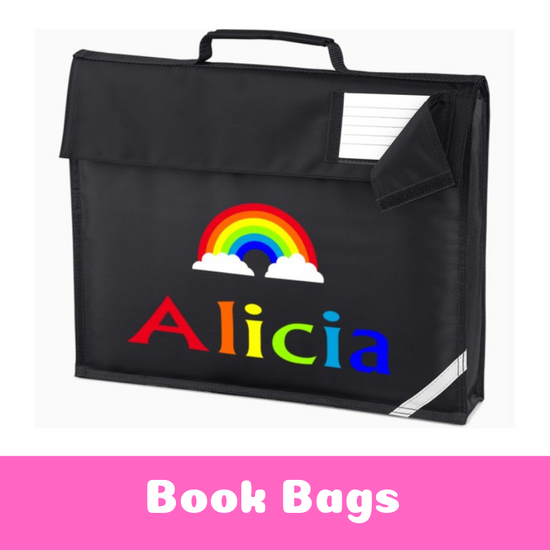 Personalised School Book Bags for Kids