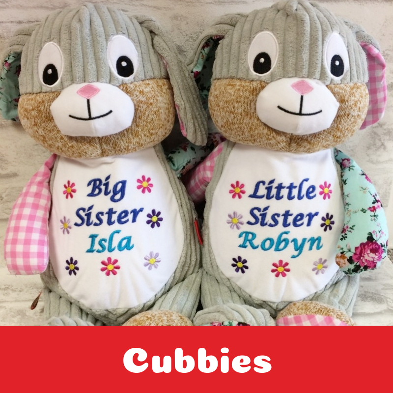 personalised embroidered teddy bears