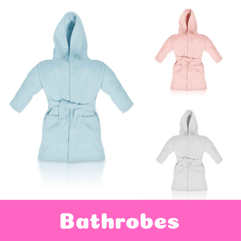 Personalised Bathrobes for Kids