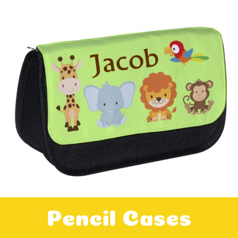 Personalised Pencil Cases for Children / Back To School