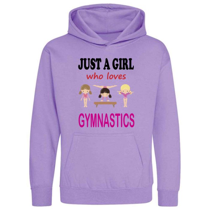 Gymnastics personalised hoodie sales
