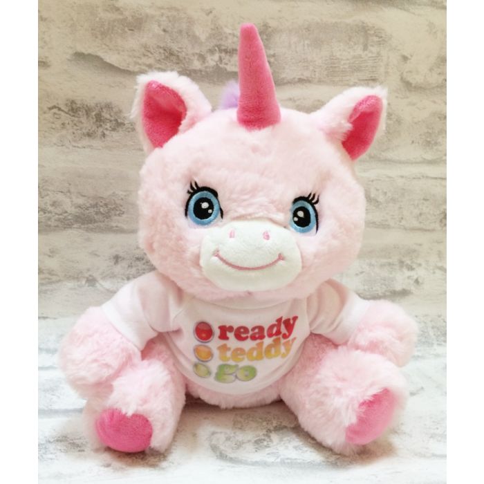Small Keel Toys Eco Adoptable World Unicorn Teddy Bear Soft Toy Made From 100 Recycled Materials