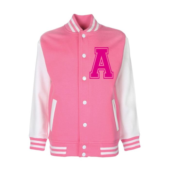 Design your own custom varsity jacket with your personalised name