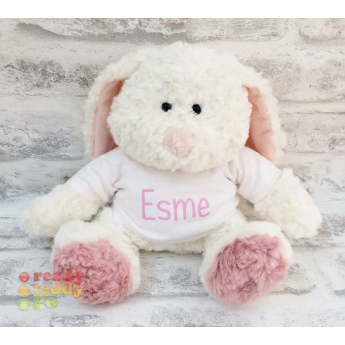 fluffy bunny plush