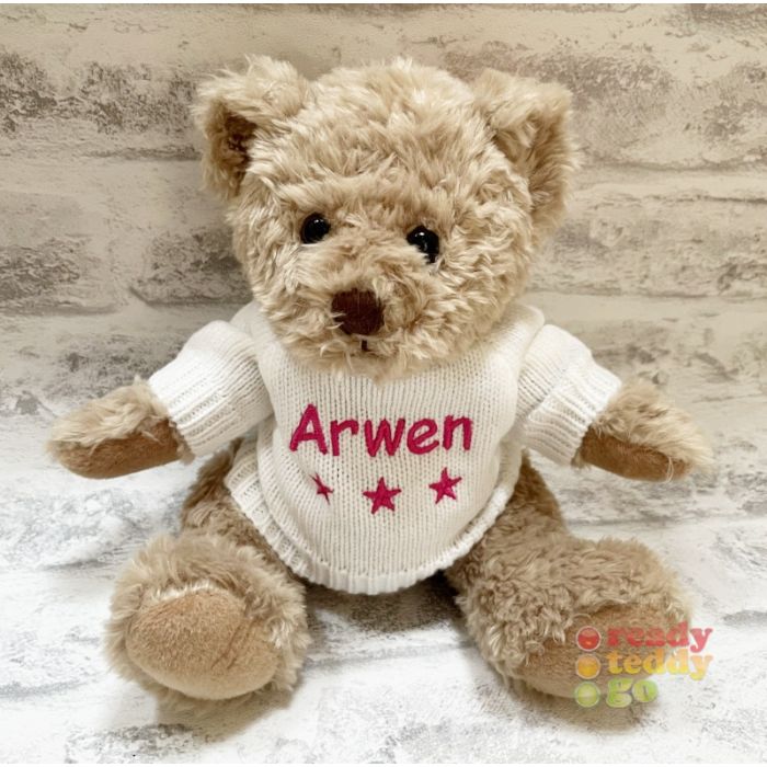 Sherwood Teddy Bear with Knitted Jumper