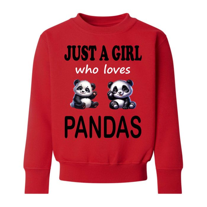 Kids panda sweatshirt cheap