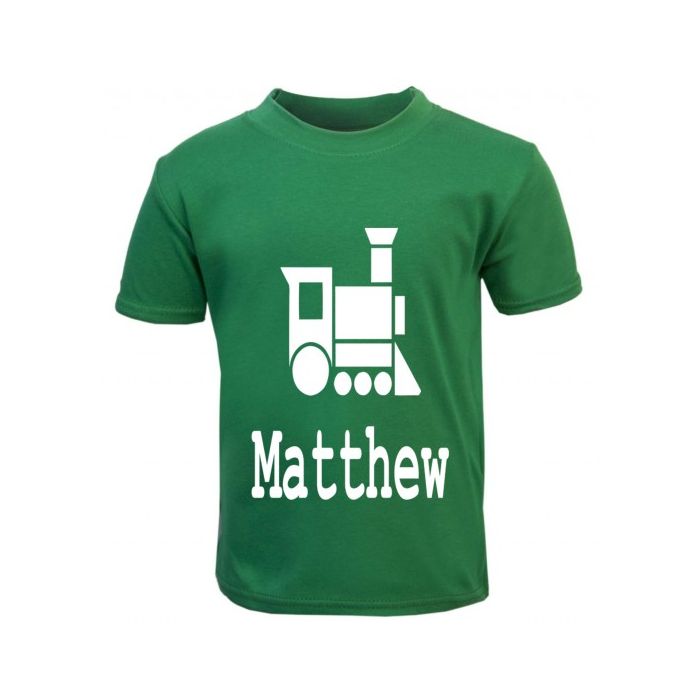 kids train shirt