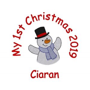 My 1st Christmas Any Name + CHOOSE DESIGN