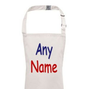 Any Name or Text (4 Lines) Child's Apron