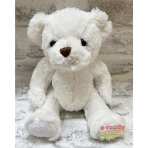Bartley Bear (White) 28cm