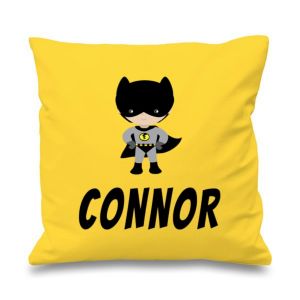 Bat Boy Any Name Printed Cushion