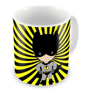 Superhero Bat Boy Any Name Mug