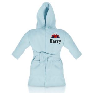 Car Any Name Children's Bathrobe