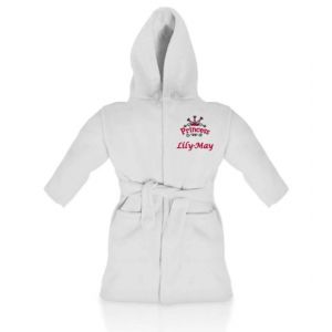 Princess Logo Any Name Children's Bathrobe