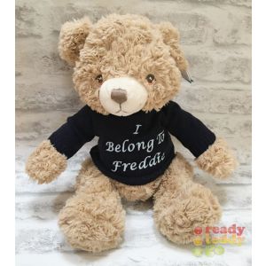 Keel Toys Eco Bramble Teddy Bear with Knitted Jumper