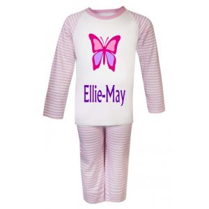 Butterfly Any Name Childrens Pyjamas
