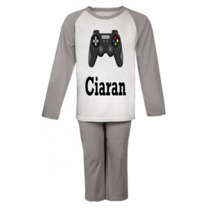 Gaming Controller Any Name Childrens Pyjamas