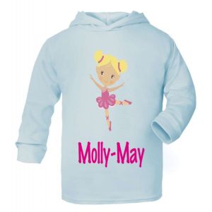 Ballet Dancer Any Name Childrens T-Shirt Hoodie