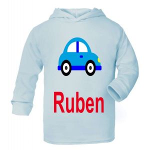 Car Any Name Childrens T-Shirt Hoodie