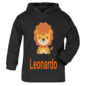 Lion Any Name Childrens T-Shirt Hoodie