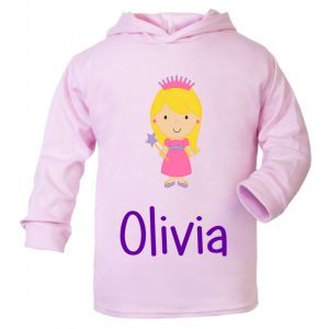 Princess Any Name Childrens T-Shirt Hoodie