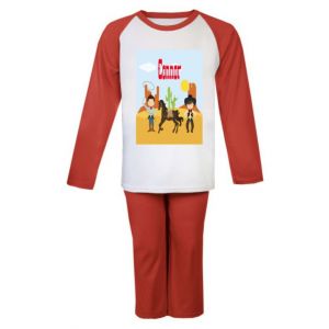 Cowboys Any Name Childrens Pyjamas