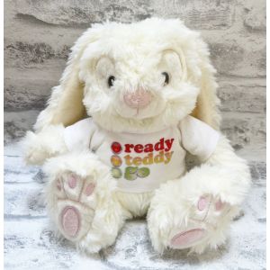 Keel Toys Eco Patchfoot Cream Bunny Rabbit