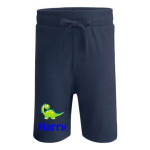 Cute Dinosaur Any Name Childrens Cotton Shorts