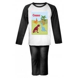 Dinosaurs Any Name Childrens Pyjamas